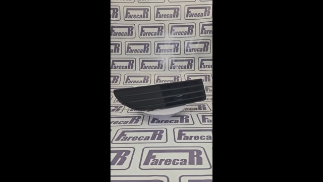 MOLDURA GRADE  PARACHOUE SEM FURO FAROL MILHA ORIGINAL VW 6Q0853666E9B9 DIREITO POLO 2007 2008 2009 2010  2011