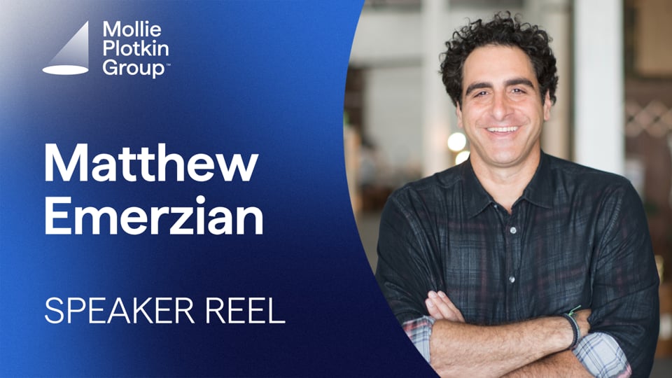 Matthew Emerzian's Speaker Reel video thumbnail