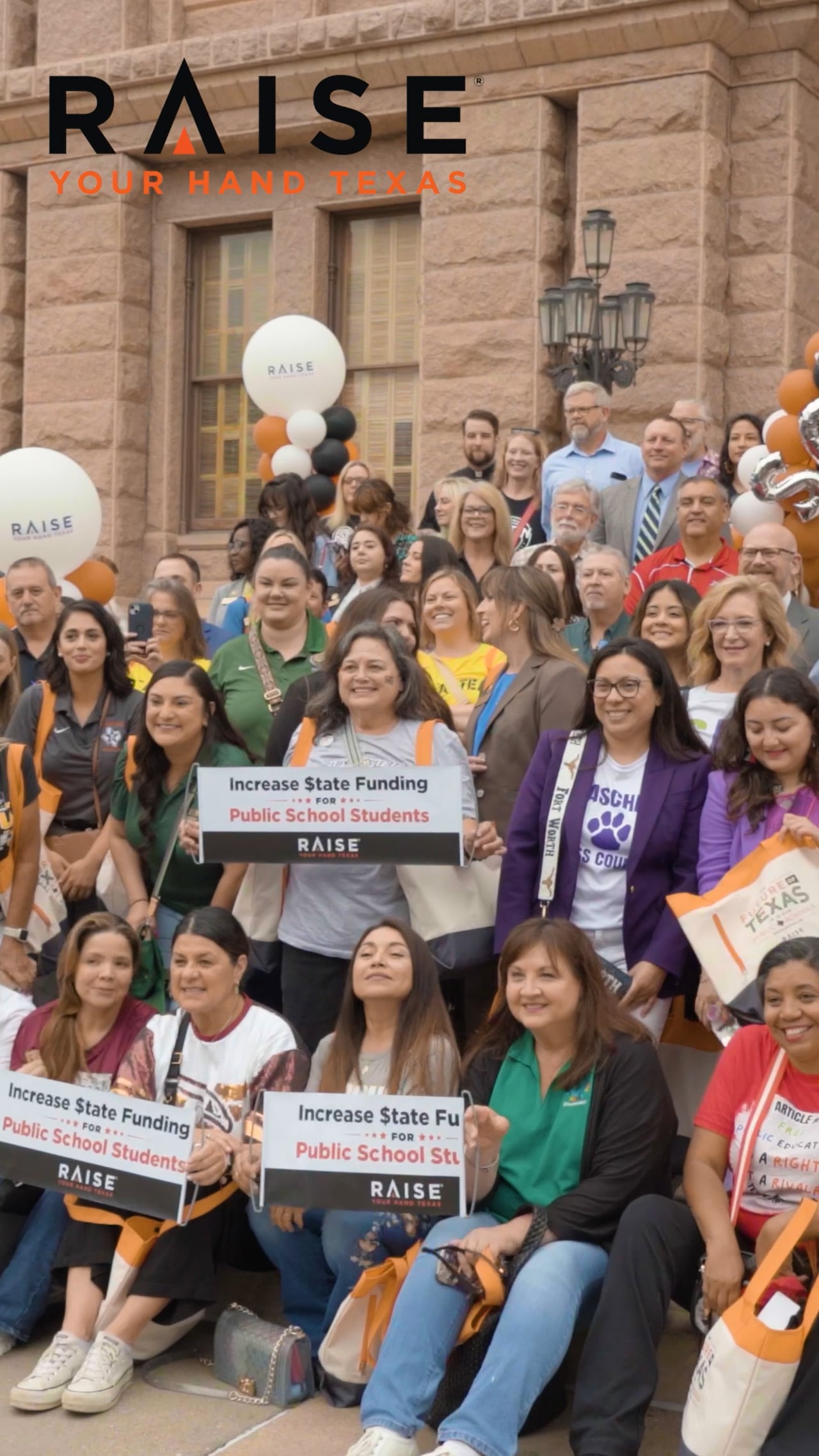 Raise Your Hand Texas: Capitol Rally