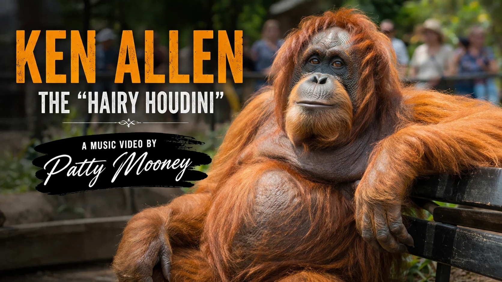 Ken Allen, Hairy Houdini, a music video by Patty Mooney