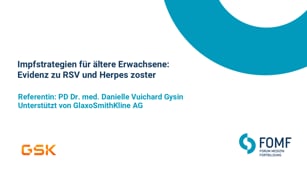 Impfstrategien für ältere Erwachsene: Evidenz zu RSV und Herpes zoster