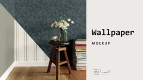 Scandi Neutral Wallpaper Mockup, a Household Mockup by LinnestCreative (Thumbnail 2 of 6)