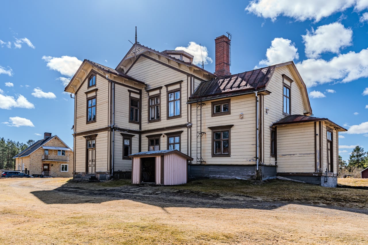 9 rum Villa på Skråmträskvägen 20 Åbyn - Burträsk Skellefteå kommun - video