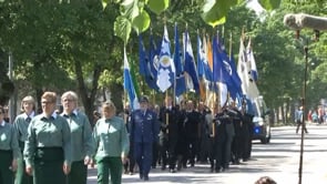 Försvarsmaktens Fanfestparad 4.6.2013 i Ekenäs