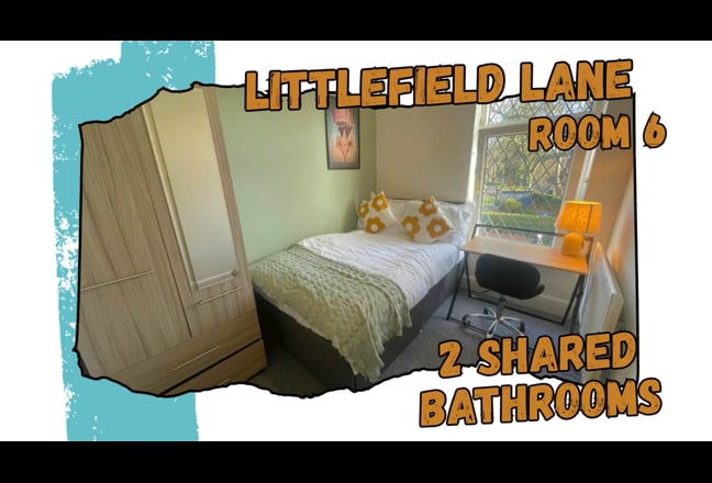 Furnished Double Room on Littlefield Lane, Grimsby Main Photo