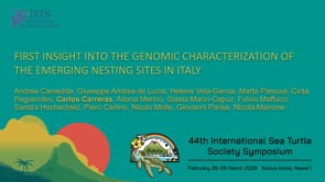 FIRST INSIGHT INTO THE GENOMIC CHARACTERIZATION OF THE EMERGING NESTING SITES IN ITALY
