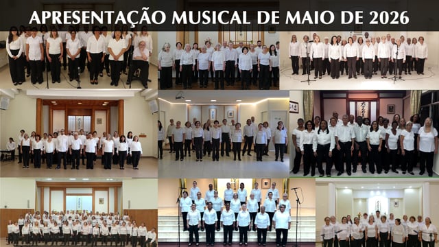Capa do vídeo do “Apresentação Musical | Culto Mensal de Agradecimento dedicado aos Pioneiros de 2026”.