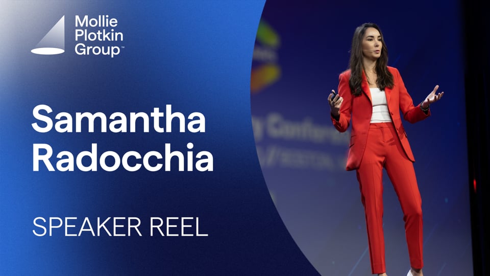 Samantha Radocchia's Speaker Reel video thumbnail