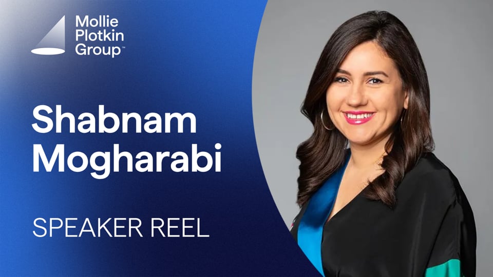 Shabnam Mogharabi's Speaker Reel video thumbnail