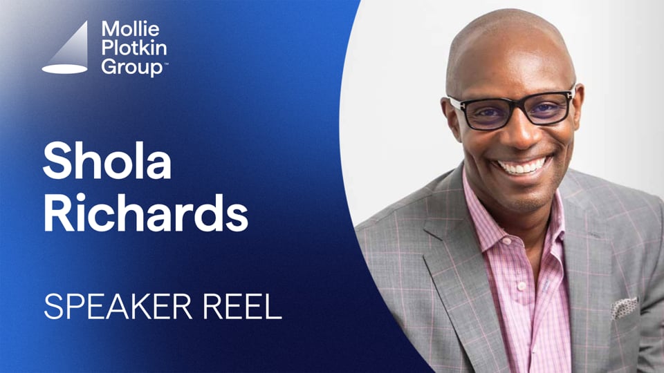 Shola Richards's Speaker Reel video thumbnail