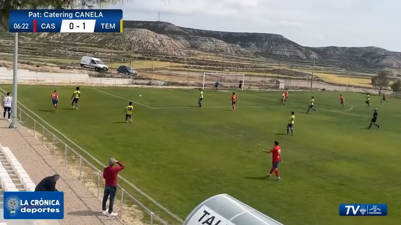 (RESUMEN Y GOLES) CD Castejón 4-2 FC El Temple / Aplazado Jor. 22 - 2ª Regional Gr 2-1 / Fuente: CD Castejón