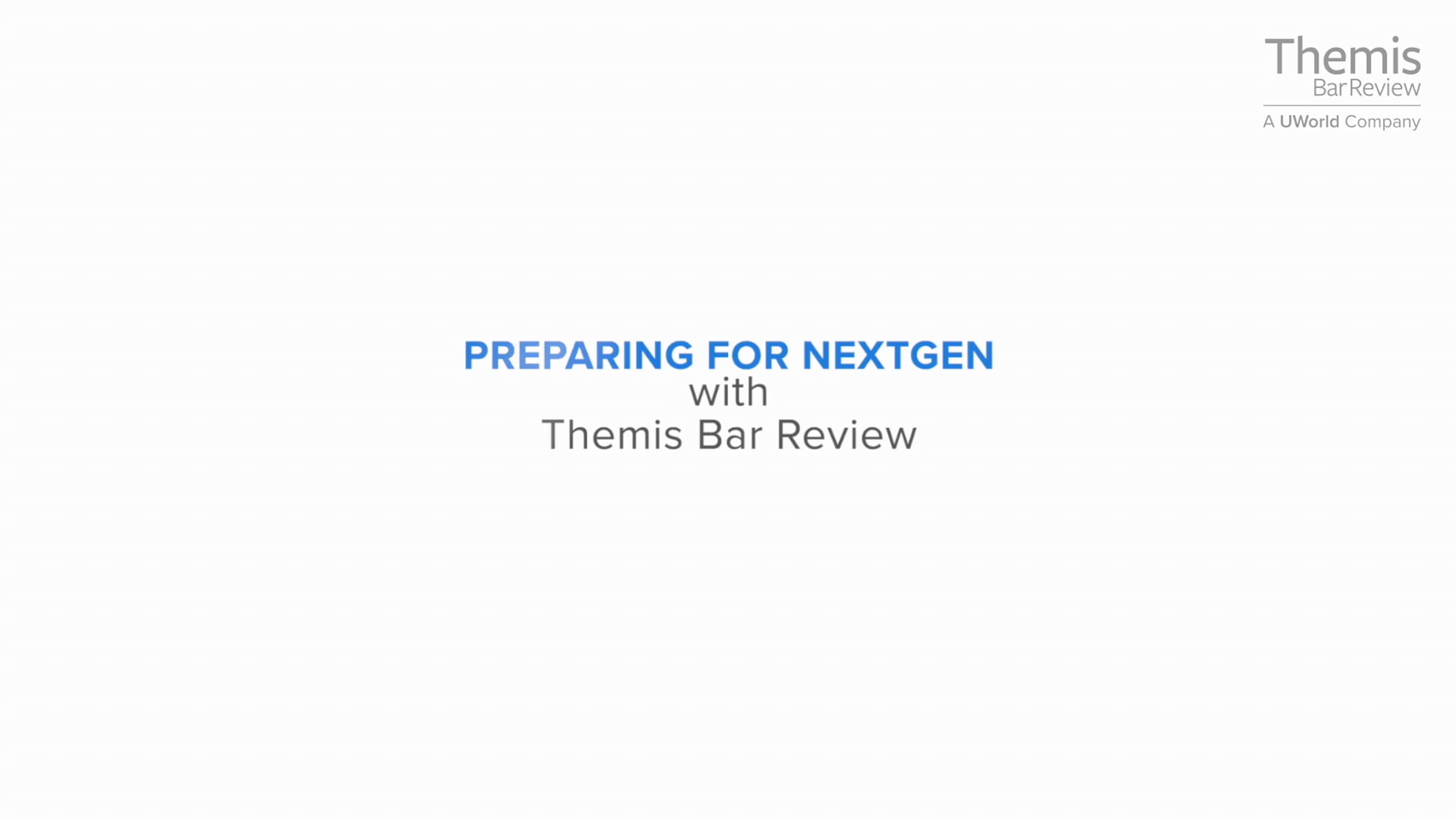 Intro to the Themis NextGen Bar Review Course | Videos & Movies on Vimeo