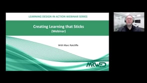 Creating learning that sticks!