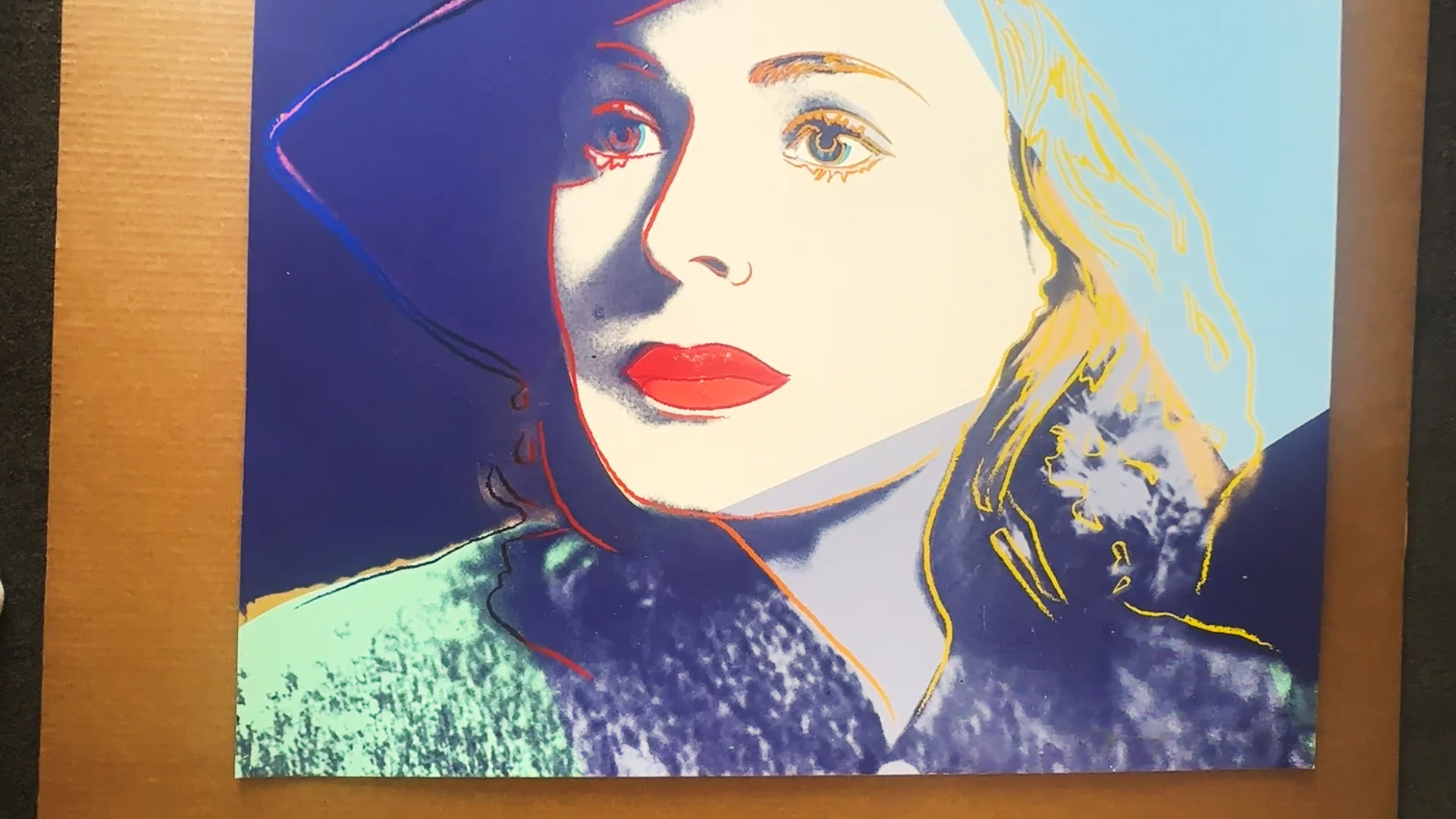Andy Warhol | Ingrid Bergman With Hat (Trial Proof) (1983) | For