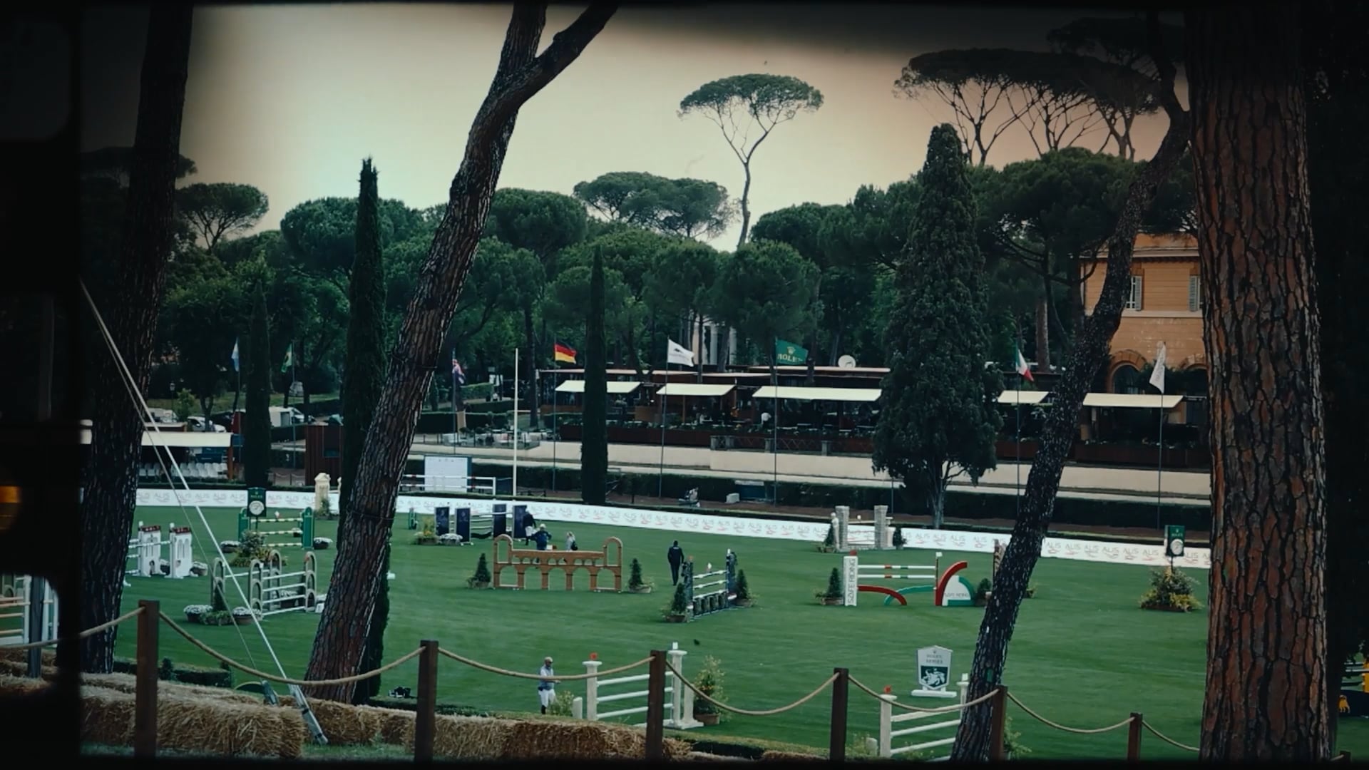 Piazza di Siena, A century of history