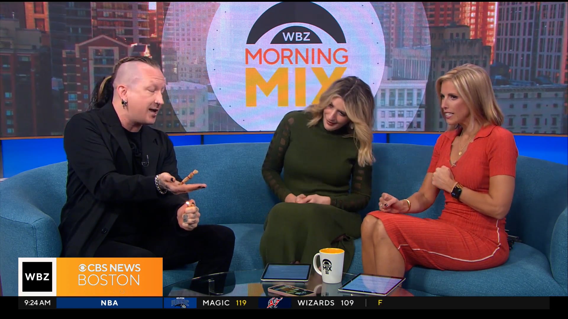 Dan Sperry — Live Television Appearance (Boston)