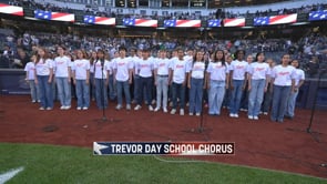 Trevor Day School Chorus Sings National Anthem at Yankee Stadium 5.1.26