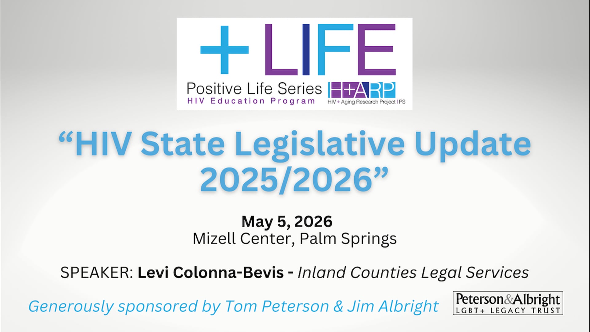 HIV State Legislative Update 2025/2026