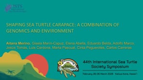 SHAPING SEA TURTLE CARAPACE: A COMBINATION OF GENOMICS AND ENVIRONMENT