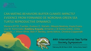 CAN MATING BEHAVIORS BUFFER CLIMATE IMPACTS? EVIDENCE FROM FERNANDO DE NORONHA GREEN SEA TURTLE REPRODUCTIVE DYNAMICS