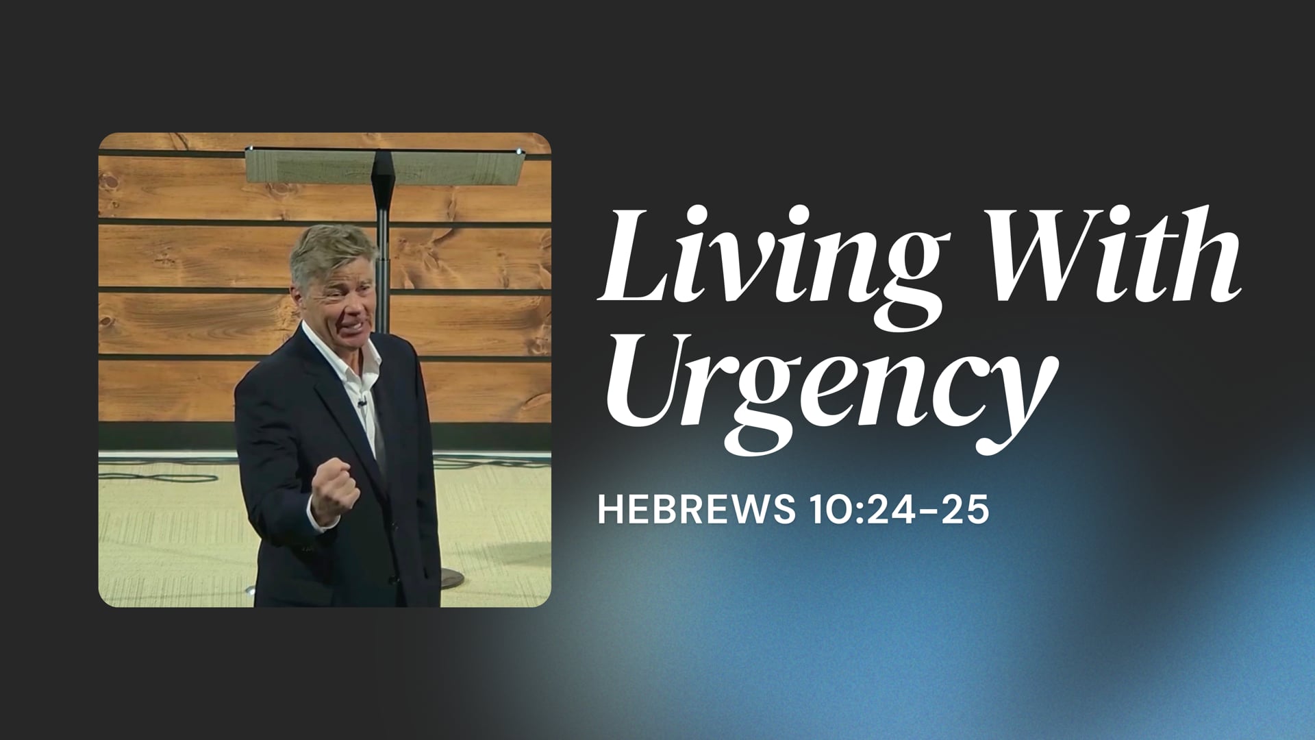 Living with Urgency | Four Things To Say and Pray To Start Each Day | Pastor Mike Mills