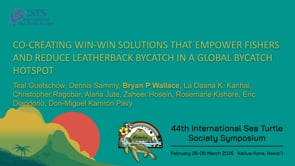 CO-CREATING WIN-WIN SOLUTIONS THAT EMPOWER FISHERS AND REDUCE LEATHERBACK BYCATCH IN A GLOBAL BYCATCH HOTSPOT
