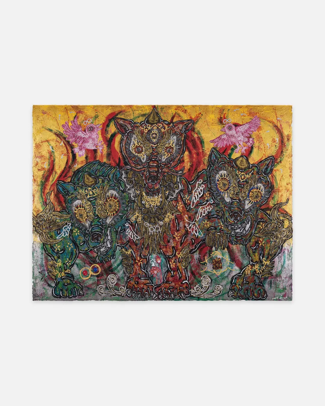 Three Guardians by Miwa Komatsu