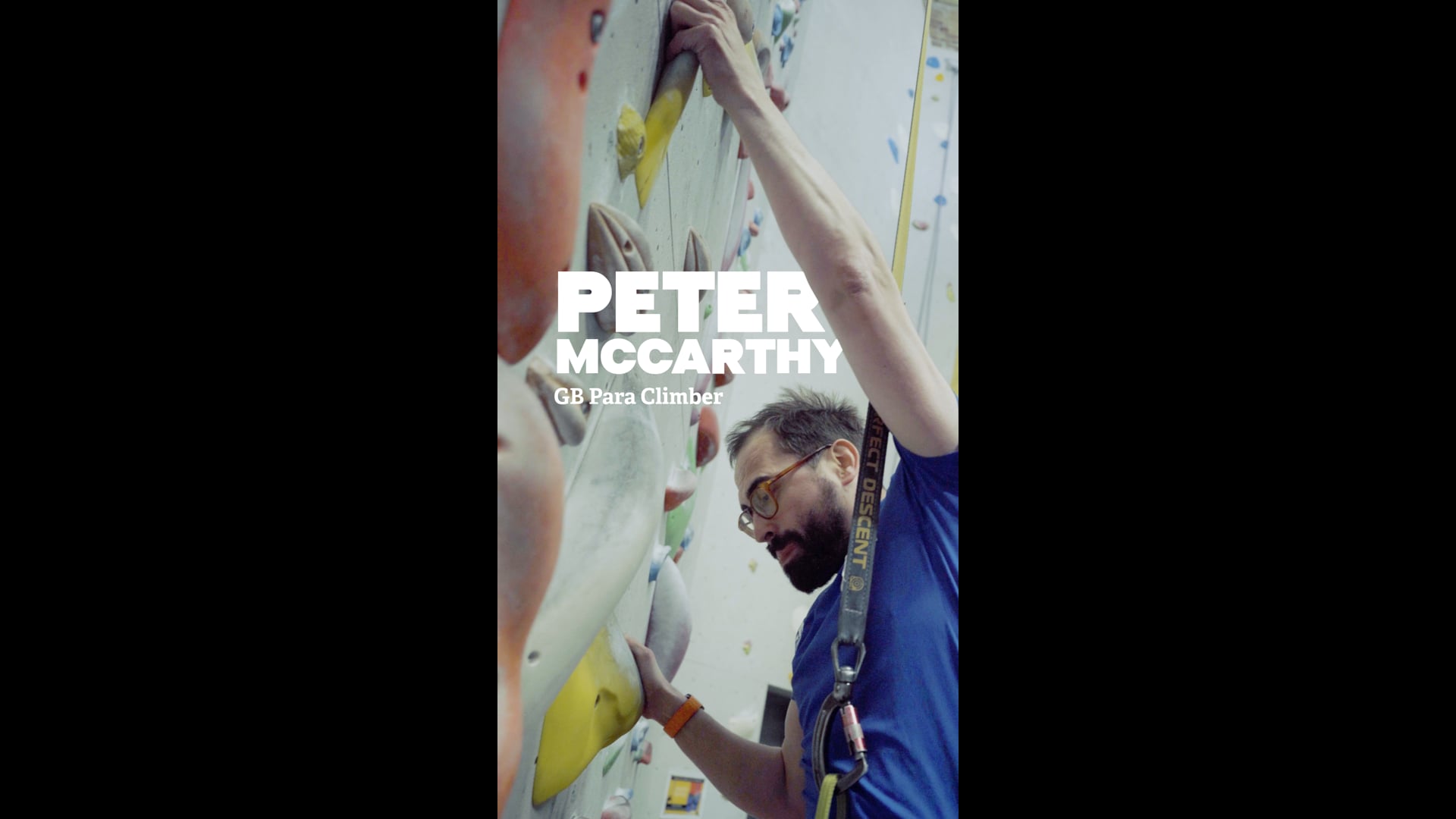 The Castle Climbing Centre: Peter McCarthy GB Para Climber