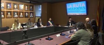 Representants de municipis amb passat foceu es reuneixen a l'Escala amb motiu del Triumvirat