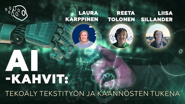 AI-kahvit: Tekoäly tekstityön ja käännösten tukena