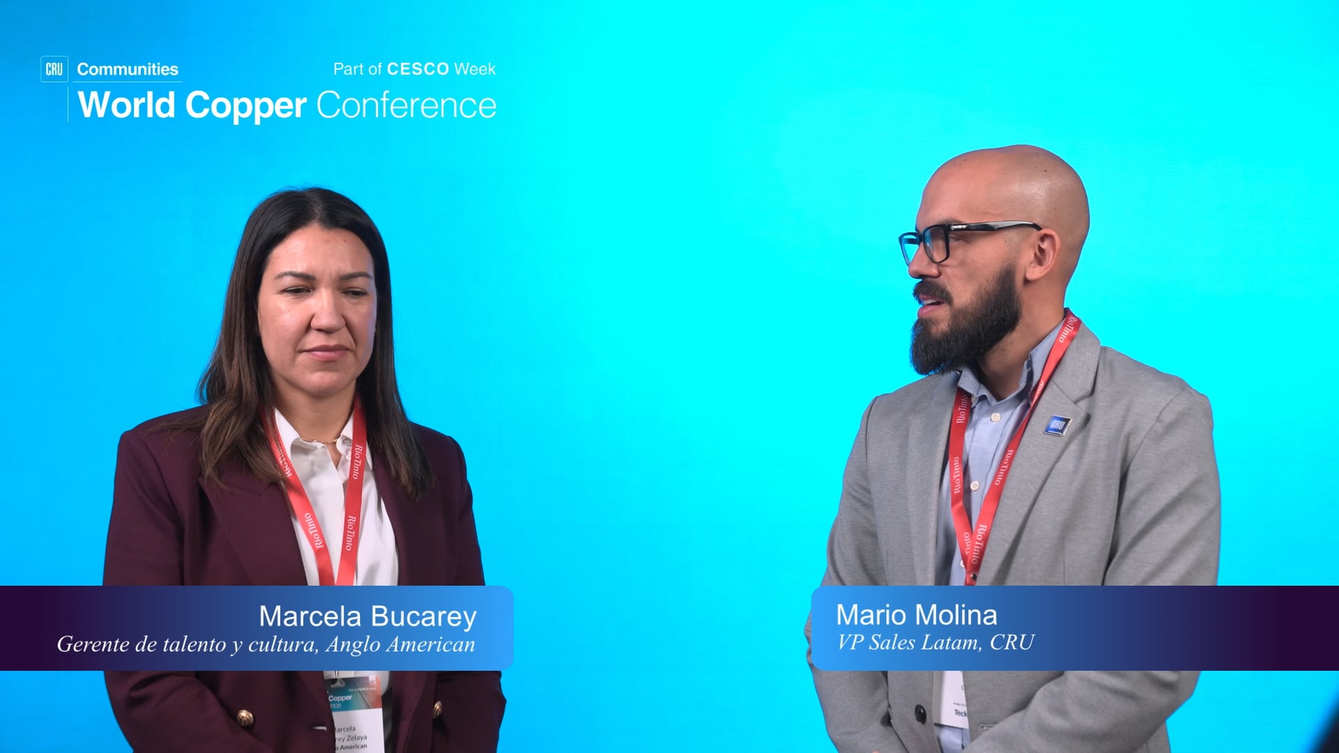 Marcela Bucarey at World Copper Conference 2026