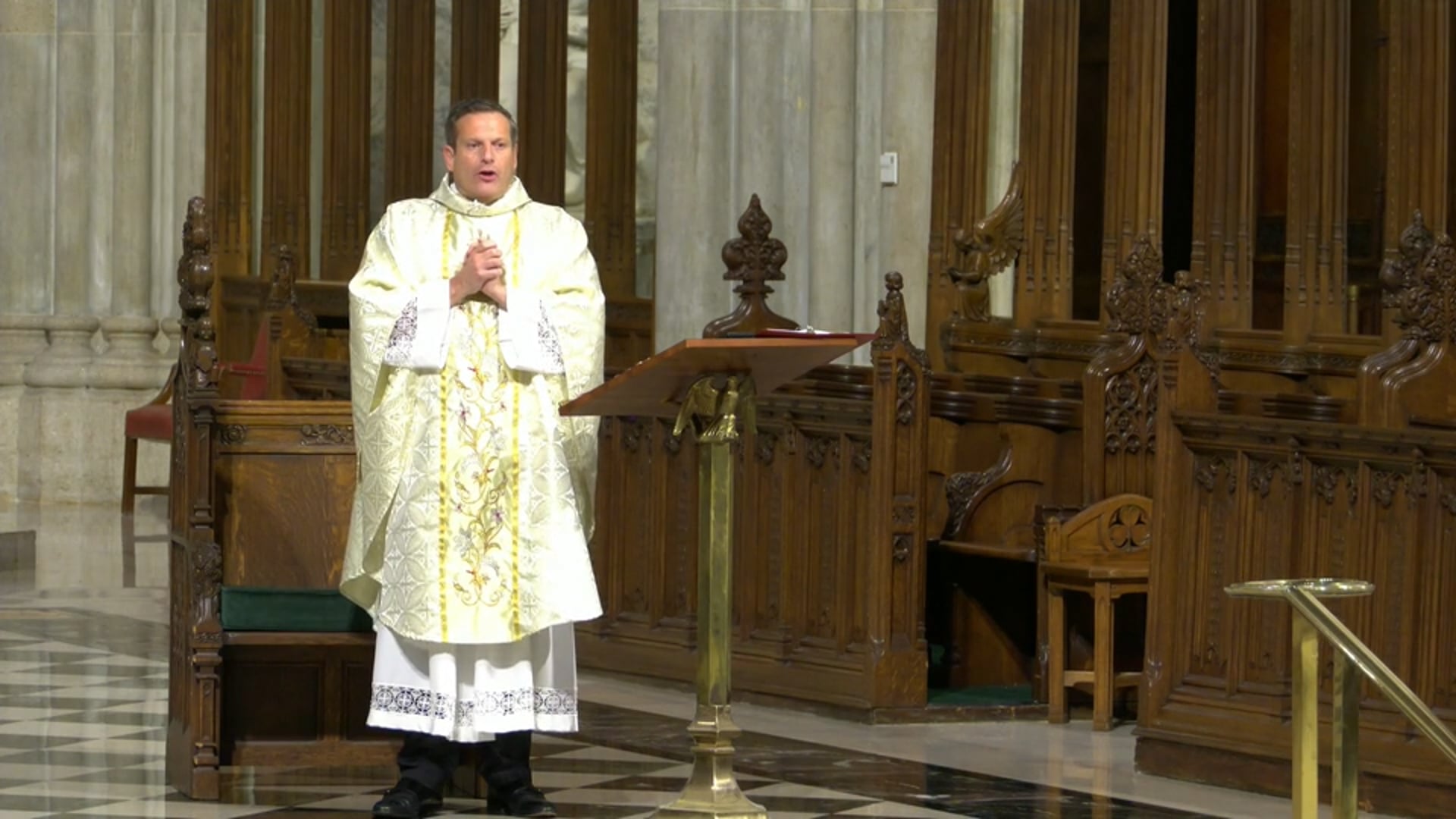 Mass from St. Patrick's Cathedral - May 8, 2026