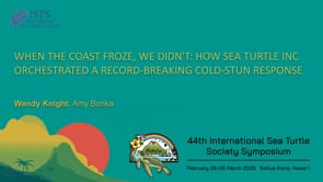 WHEN THE COAST FROZE, WE DIDN'T: HOW SEA TURTLE INC ORCHESTRATED A RECORD-BREAKING COLD-STUN RESPONSE