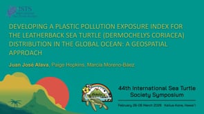 DEVELOPING A PLASTIC POLLUTION EXPOSURE INDEX FOR THE LEATHERBACK SEA TURTLE (DERMOCHELYS CORIACEA) DISTRIBUTION IN THE GLOBAL OCEAN: A GEOSPATIAL APPROACH