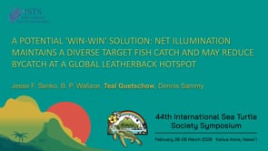 A POTENTIAL 'WIN-WIN' SOLUTION: NET ILLUMINATION MAINTAINS A DIVERSE TARGET FISH CATCH AND MAY REDUCE BYCATCH AT A GLOBAL LEATHERBACK HOTSPOT