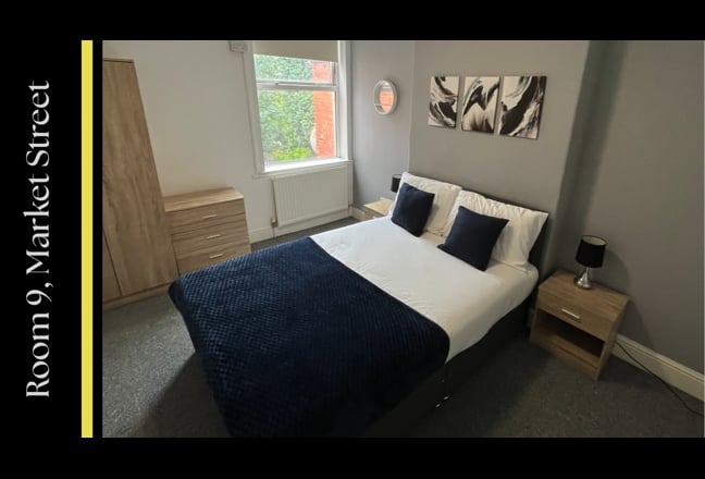 Furnished Double Room for Rent – Market Street, Wo Main Photo