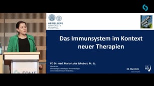 Das Immunsystem im Kontext neuer Therapien