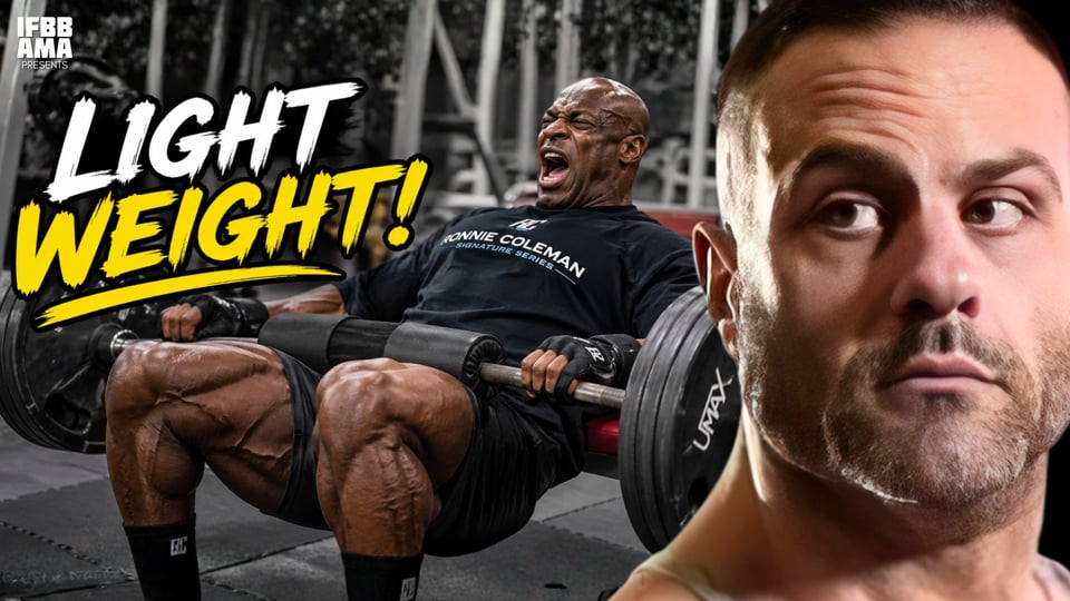 Ronnie Coleman Didn`t Do Glute Days...So Why Are You?