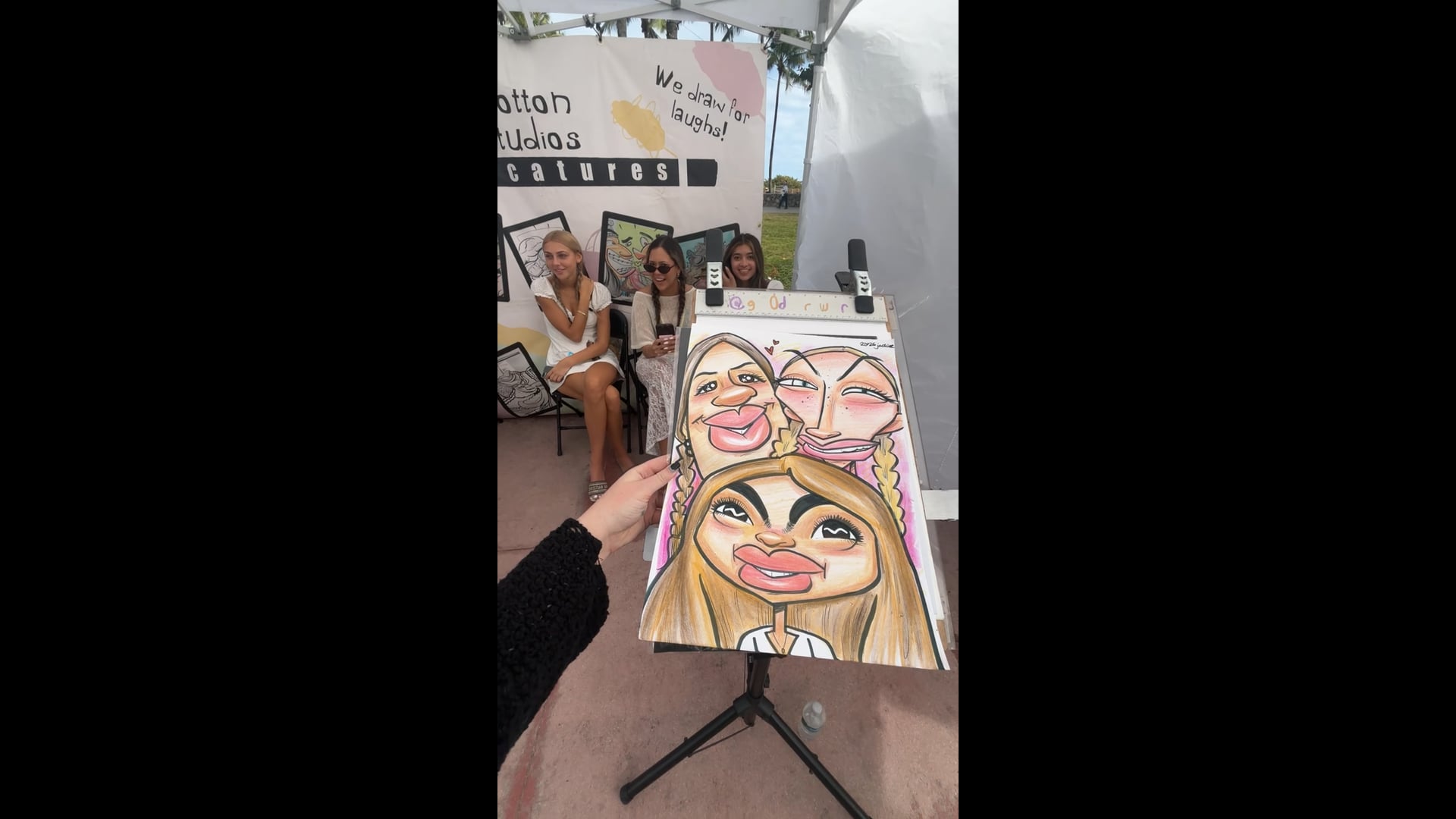 Promotional video thumbnail 1 for Caricatures by Jackie