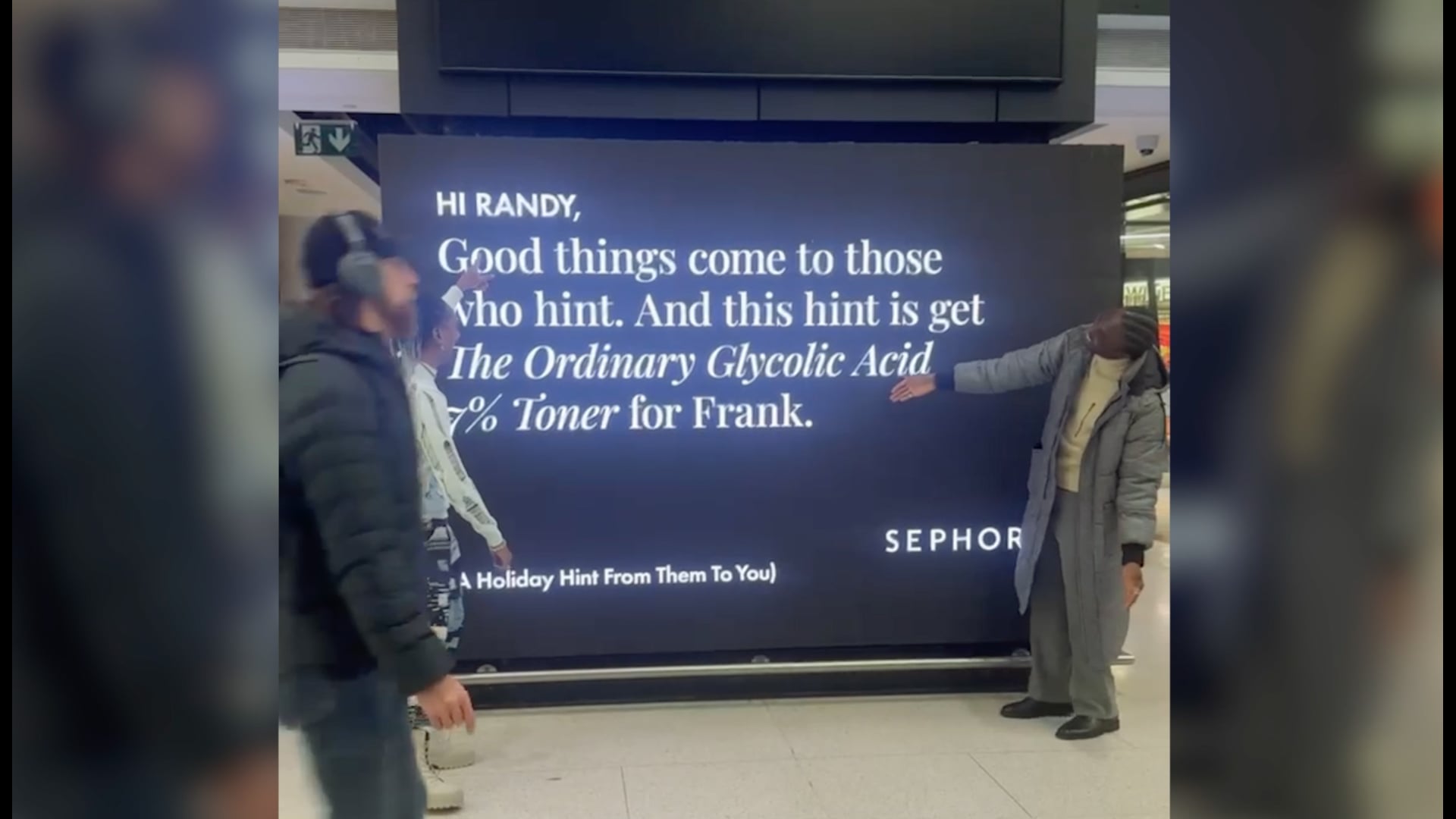 Sephora Holiday Hints
