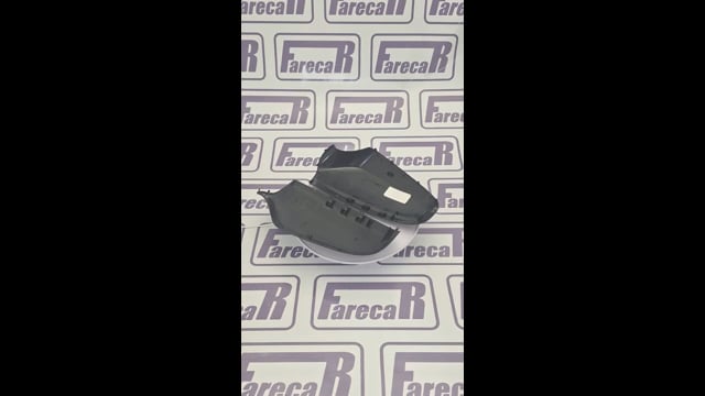 Par Capa Preta Para Retrovisor Com Pisca Vectra Metagal
