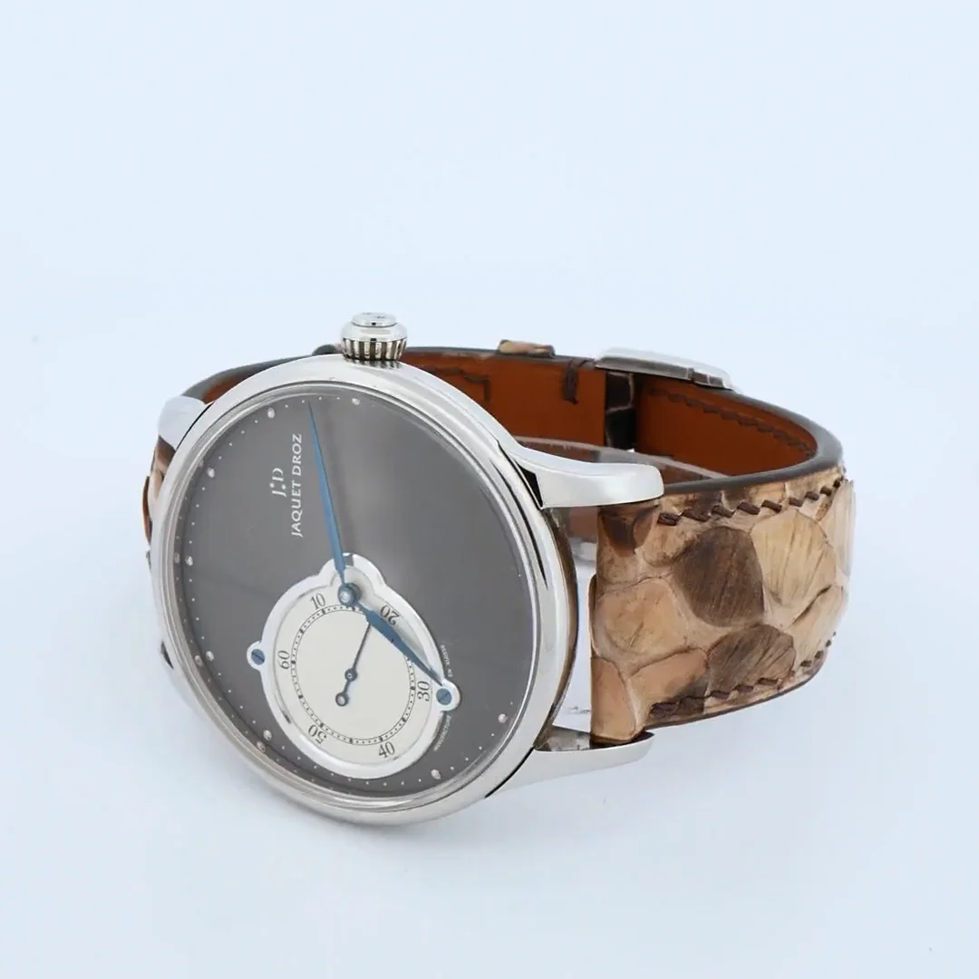 Pre-owned Jaquet Droz Classic J017034-1 Stainless Steel | Gray & Sons