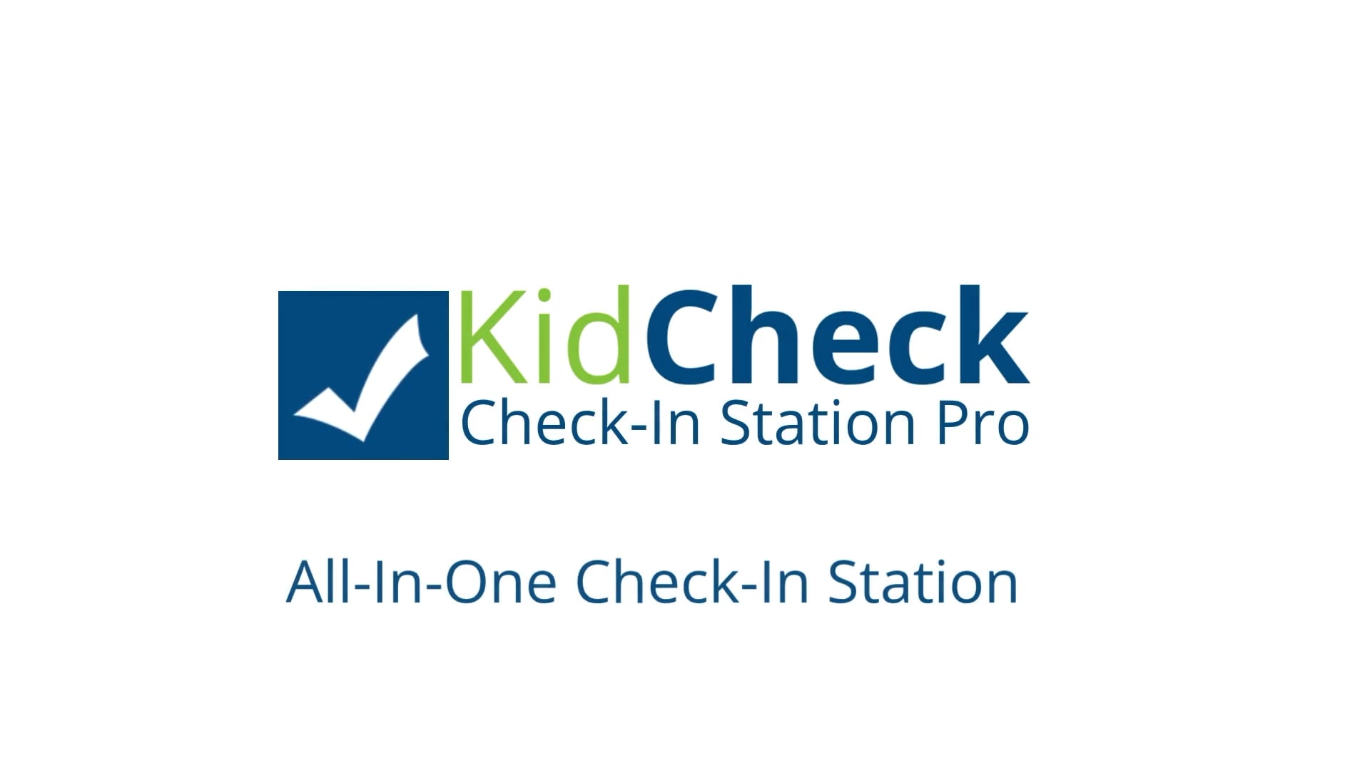 Introducing the KidCheck Check-In Station Pro | Videos & Movies on Vimeo