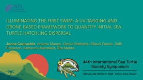 ILLUMINATING THE FIRST SWIM: A UV-TAGGING AND DRONE-BASED FRAMEWORK TO QUANTIFY INITIAL SEA TURTLE HATCHLING DISPERSAL