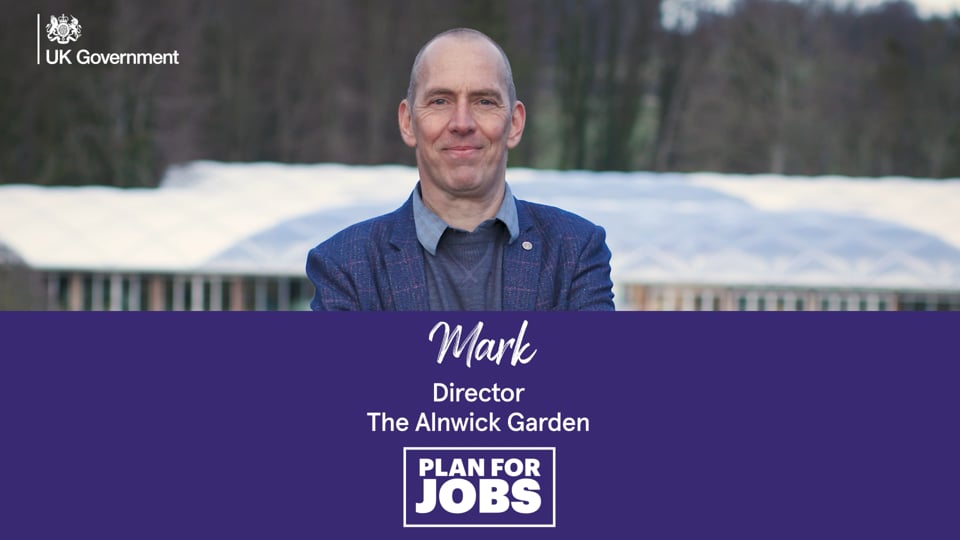 Still from UK Government – Alnwick Garden