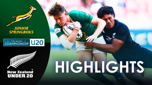 U20 Rugby Championship 2026 | South Africa v New Zealand | Round 3