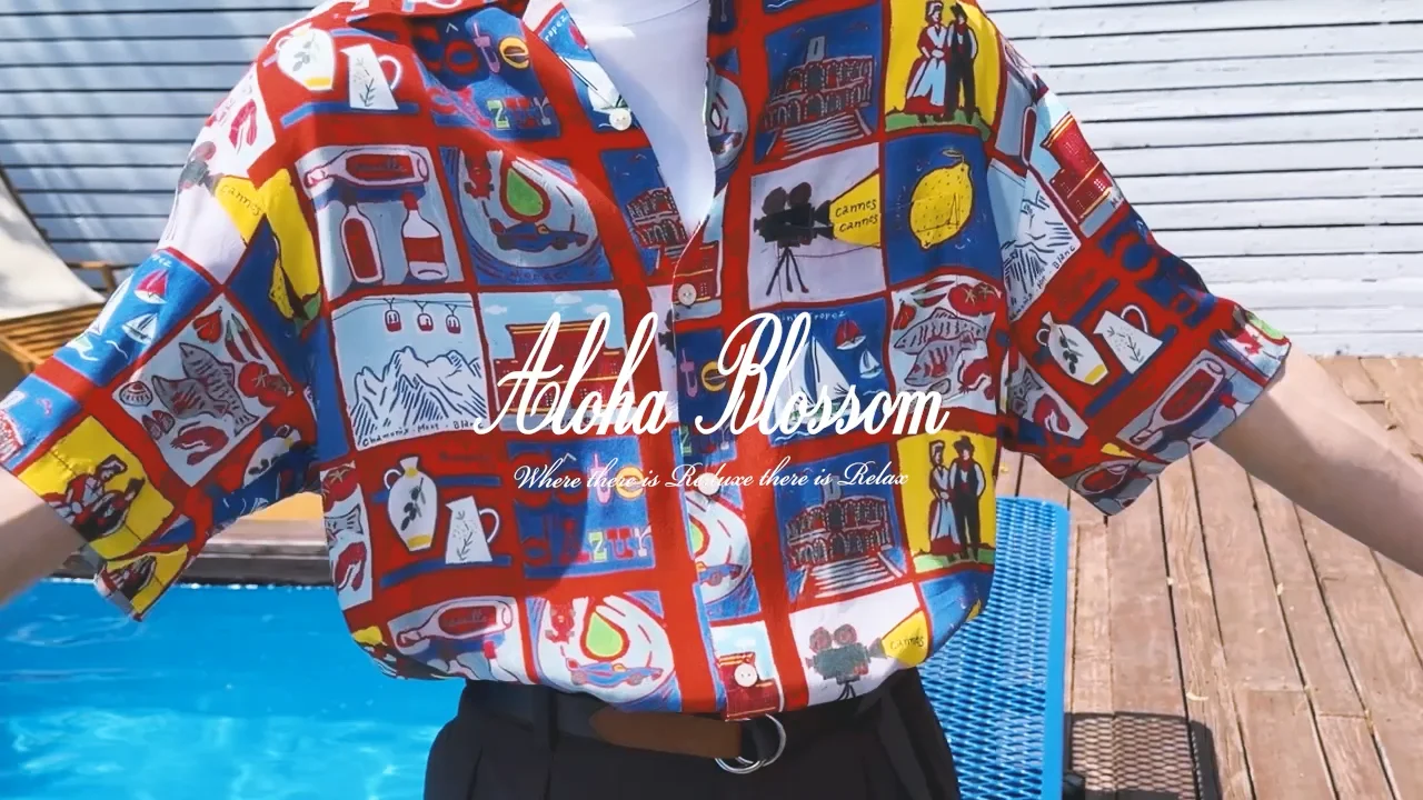 Aloha Blossom | Wearing the Côte d' Azur 南仏の美しさが描かれた