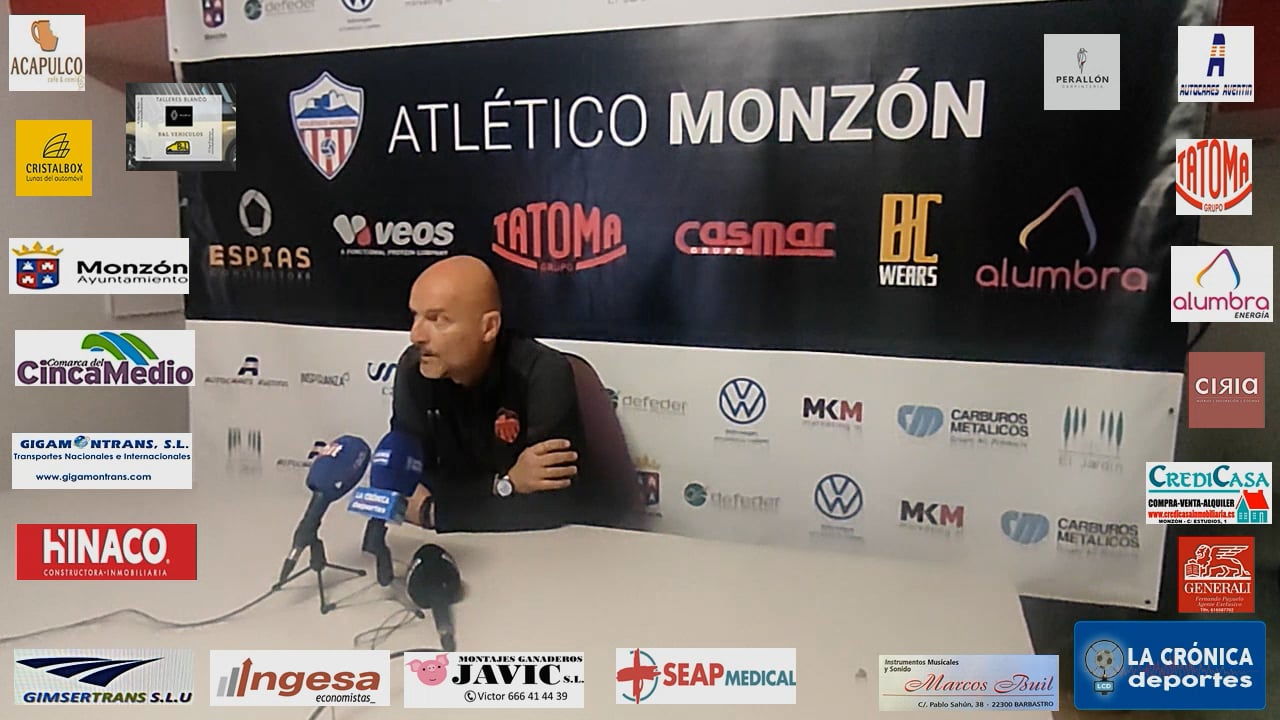 ISMAEL MARIANI (Entrenador Monzón) At Monzón Alumbra 1-1 CD Cuarte / J 34 / 3ª RFEF