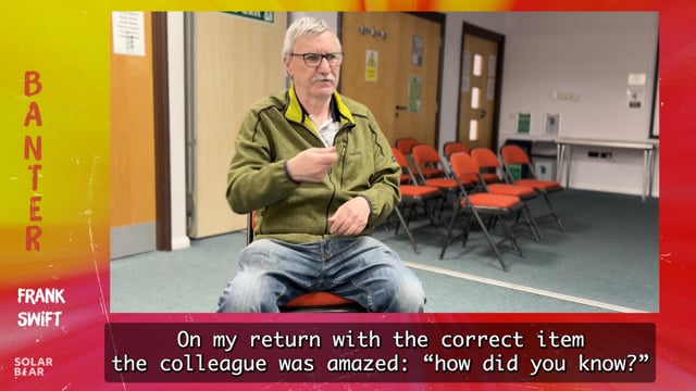 Video thumbnail image for: 'Lip Reading - Frank Swift '