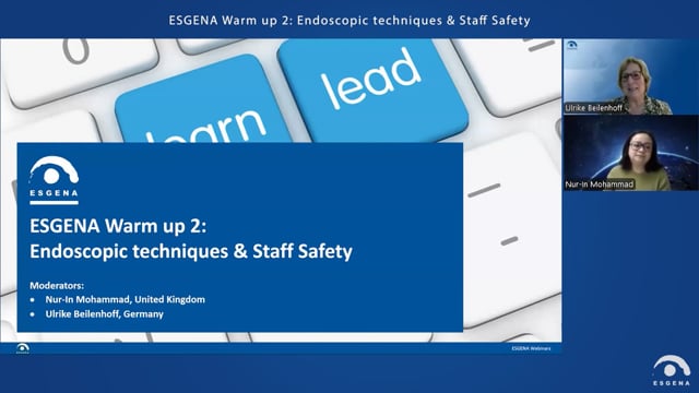 ESGENA Warm up 2 (prior to ESGE Days 2026): Endoscopic techniques & Staff Safety